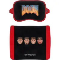 Noblechairs Memory Foam Pillow Set Doom Retro Editi Noir