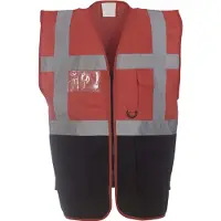 Yoko Gilet multifonction haute visibilité Orange / Noir XL