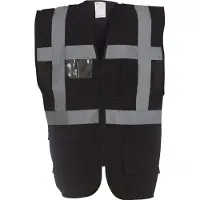 Yoko Gilet multifonction haute visibilité Noir XL