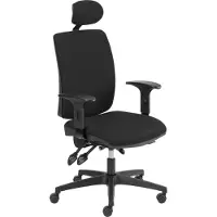 Office Products Chaise de bureau kefalonia, noir