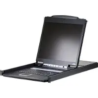 Aten CL1308N UK Commutateur KVM 8 ports, console LCD 19" (PS/2-USB, VGA) UK-Layout