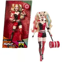 Barbie Signature Harley Quinn Collector Doll with Posable Body Body Iconic tenue and Mallet Accessory DC Batman 85th Anniversary Collectible