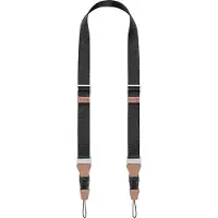 K&F Concept Largeur 32mmCourroie de cou Urban Wander 01 (Noir) (Ceinture cervicale, Sangle d'épaule), Sangle pour appareil photo, Noir