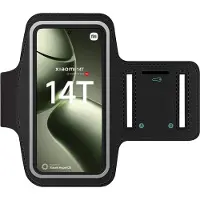 SmartFitness Xiaomi 14T Appareil mobile Bracelet de sport, Brassard pour smartphone, Noir