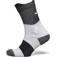 Adidas Chaussettes de sport 'RunxBoost' gris chiné / noir / blanc