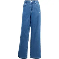 Adidas Jeans Adicolor Denim 3-Stripes Track Pants femmes - Bleu - US 30 / 32