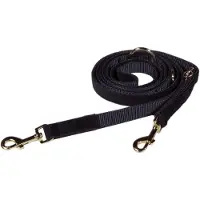 Kentucky Velvet Dog Leash 15 Mm Noir 14-22 cm