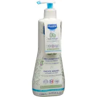 Mustela Bébé Enfant Gel Lavant Doux à l'Avocat BIO Peau Normale 500 ml Gel Douche