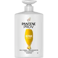 Pantene Shampooing Pro-V Repair & Care 1000ml Distributeur à pompe. Cheveux fragiles et abîmés. Nettoie en douceur. Protège les liaisons des cheveux. Sans silicone