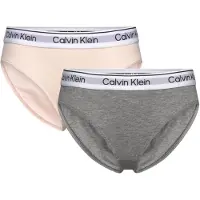 Calvin Klein Culottes - 2 Pack - Argent éony/Gris Chiné - - 14-16 ans (164-176) - Culottes