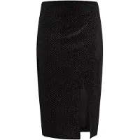 Faina Jupe or / noir