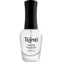 Trind Hand & Nail Care Caring Top Coat (Transparent)