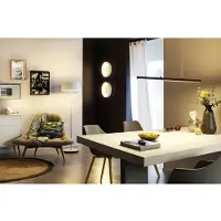 Paulmann Lampadaire LED Belaja 22W blanc/chrome mat