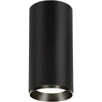 SLV 1005699 NUMINOS XL PHASE, Plafonnier apparent noir 36W 4000K 24