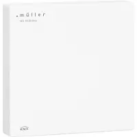 Müller KNX 24087 Thermostat d'ambiance, hygrostat GS 10.00 knx, Thermostat, Blanc