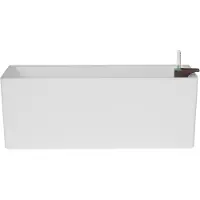Artevasi Rimini Jardinière D¿Intérieur À Arrosage Automatique 17 L Blanc 20 X 51 X H20 Cm