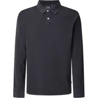 Pepe Jeans New Oliver Long Sleeve Polo Noir M Homme