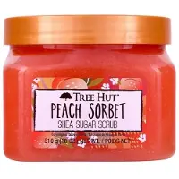 TREE HUT Peach Sorbet Shea Sugar Gommage pour le Corps 510 grammes