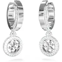 GUESS Jube04165 4g Crush Earrings Argenté Femme
