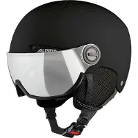 Alpina Casque de Ski Alpina Arber Visor Black Matt-58 - 61 cm