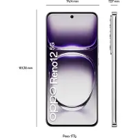 OPPO Reno12 5G 17 cm (6.7") Double SIM Android 14 USB Type-C 12 Go 256 Go 5000 mAh Argent