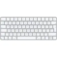 Apple Magic, filaire et sans fil, USB + Bluetooth, clavier QWERTZ, blanc