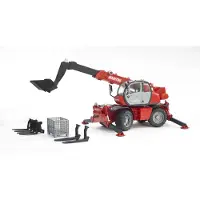 BRUDER 2129 bruder Manitou Teleskopstapler MRT 2150 Spielzeugauto