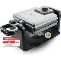 Emerio Wm-110984.4 Waffle Maker Argenté One Size / EU Plug 220V
