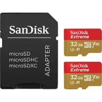 SanDisk Micro Sdhc Actionsc 32gb 2x Extreme Memory Card Multicolore