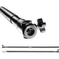 Walimex Telescopic Crossbar Studio Background 224-400 Cm Noir
