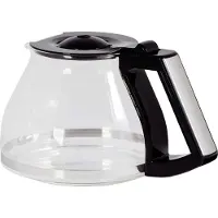 Melitta 4006508209910 Look IV Verseuse Noir/Inox 18,5 x 18,5 x 13,5 cm