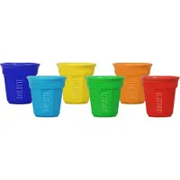 Bialetti Bicchierini Set de 6 Tasses à Expresso - Colorées (6 pièces)