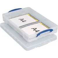 Really Useful Box Box Aufbewahrungsbox 10 Liter, transparent