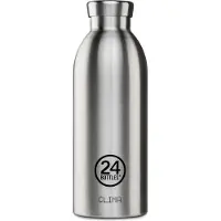 24Bottles Clima Water Bottle 500ml Argenté