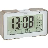 TFA-Dostmann TFA - Réveil radiocommandé numérique avec différents sons de réveil MELODY - 60.2540.53