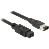 DeLOCK Câble FireWire 6 broches vers 9 broches IEEE 1394A/B