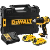 DeWalt DCD708D2T Perceuse-visseuse sans fil 18V Li-Ion Brushless + 2x Batteries 2,0Ah + Chargeur + Coffret