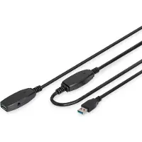 Digitus Extension N Usb 3.0 10 M Usb Cable Noir