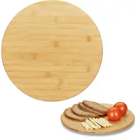 Relaxdays Drehteller, Organisateurs de cuisine, Marron
