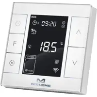 MCO Home Thermostat avec capteur d'humidité pour systèmes de chauffage à eau