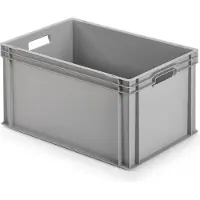 Alutec Kunststoffbehälter 60x40x32cm Stapelbox Stapelkiste Eurobox