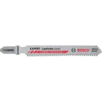 Bosch Expert T128bhm Laminate Clean Jigsaw Blade Set 3 Units Argenté