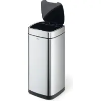 Durable Poubelle automatique NO TOUCH 35L, Argent, 342323