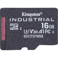 Kingston Micro Sdhc 16gb Memory Card Noir