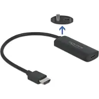 DeLOCK 63251 USB C/HDMI Adapter 4K 60 Hz 0,24 m schwarz