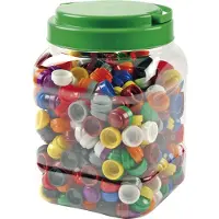 WEPLAY Eduplay 500 chapeaux empilables de couleur en boîte