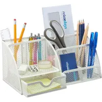 Relaxdays Organiseur de bureau
