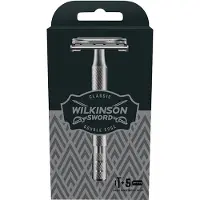 Wilkinson Barber's Style Double Edge rasoir + lames de rechange 5 pcs
