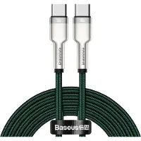 Baseus Câble Usb-C Do Usb-C Cafule, 100W, 2M (Zielony)