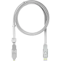 Rolling Square Incharge Xl 2m Usb-c To Jack Adapter Argenté
